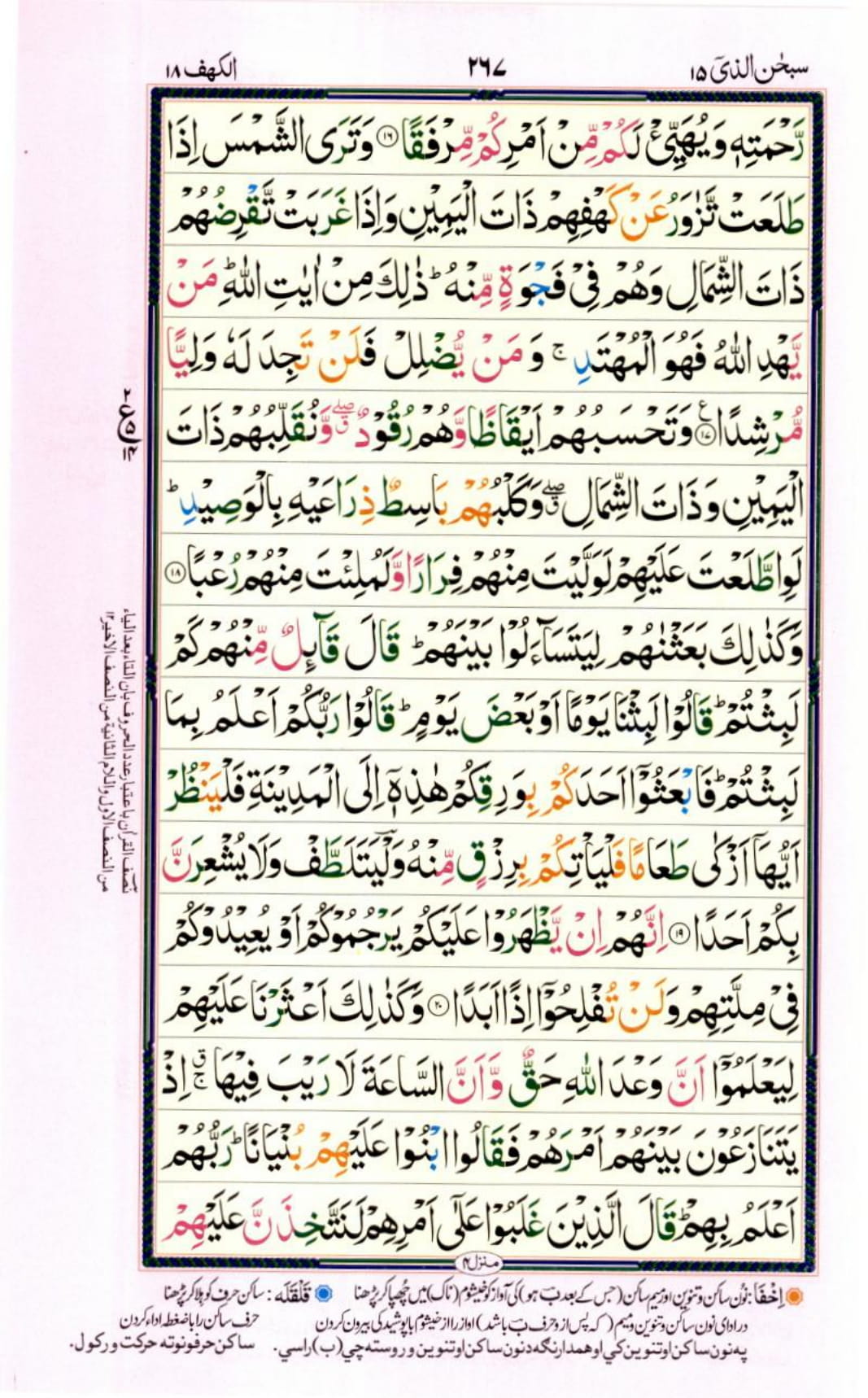 Reading Al Quran Part / Chapter / Siparah 15 Page 267